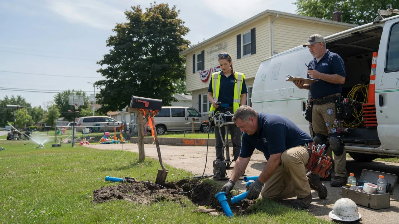 Slab Leak Repair in Venedocia, OH near me